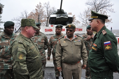Встреча командования ВВО с военной делегацией ЮАР прошла в Хабаровске Пресс-служба ВВО